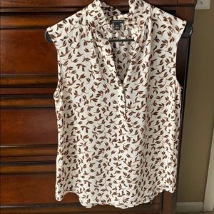 Ann Taylor sleeveless blouse
